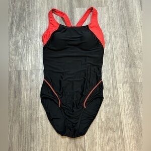 KRISTA one piece t back swimsuit bathing suit swimwear. Size 8 (medium).Like new